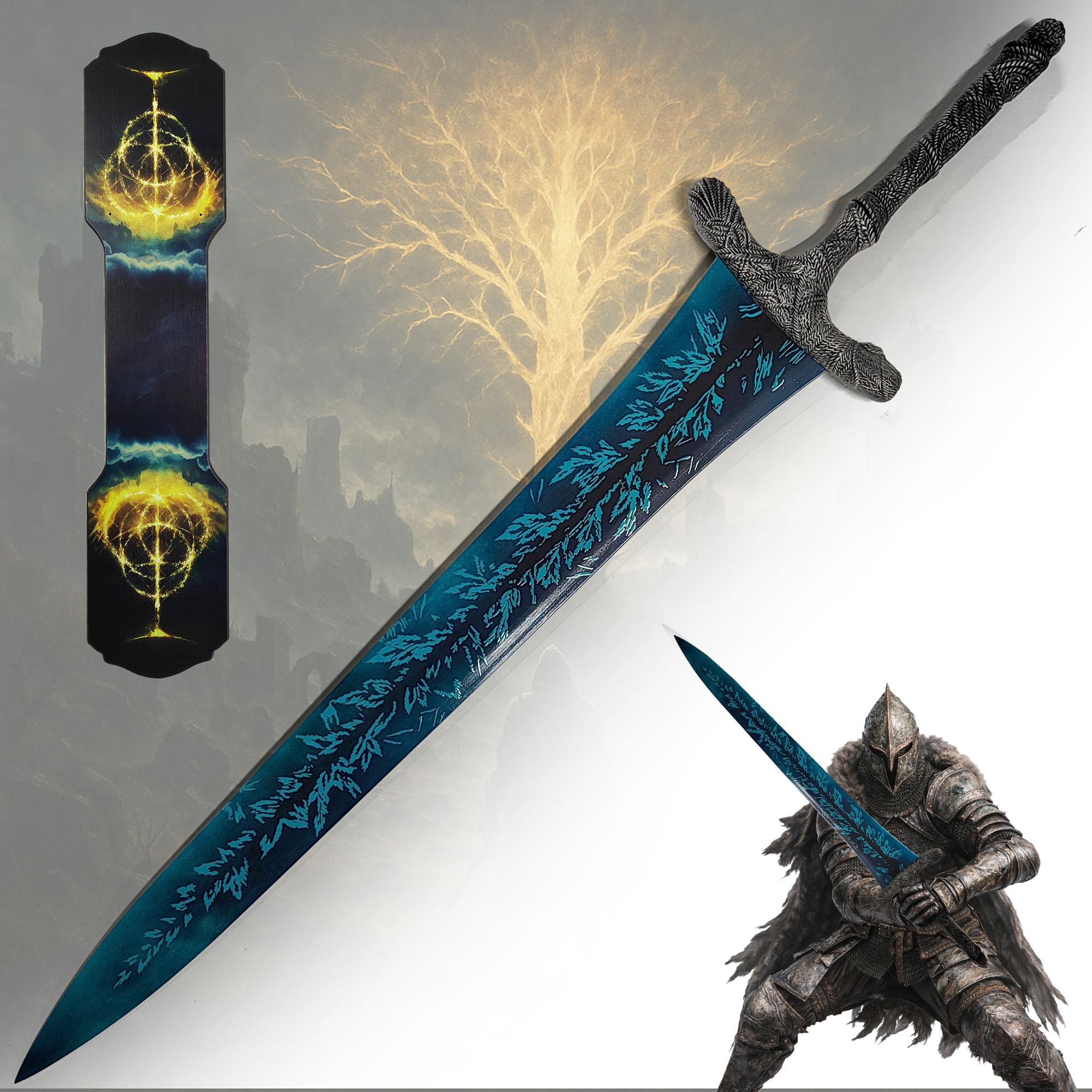 Elden Ring - Dark Moon Großschwert mit großer Wandtafel